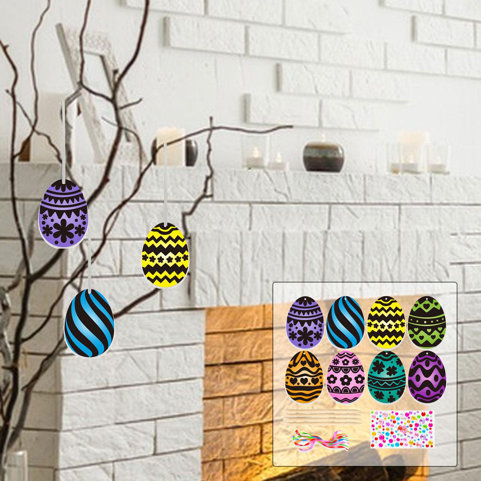 Papercraft Supply Ribbon - Easter Scratch Art Paper Set for