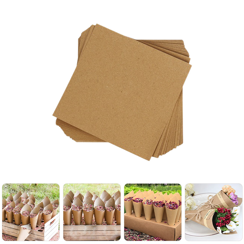 Papercraft Supply Confetti - 90Pcs Paper Petal Cones Foldable Craft
