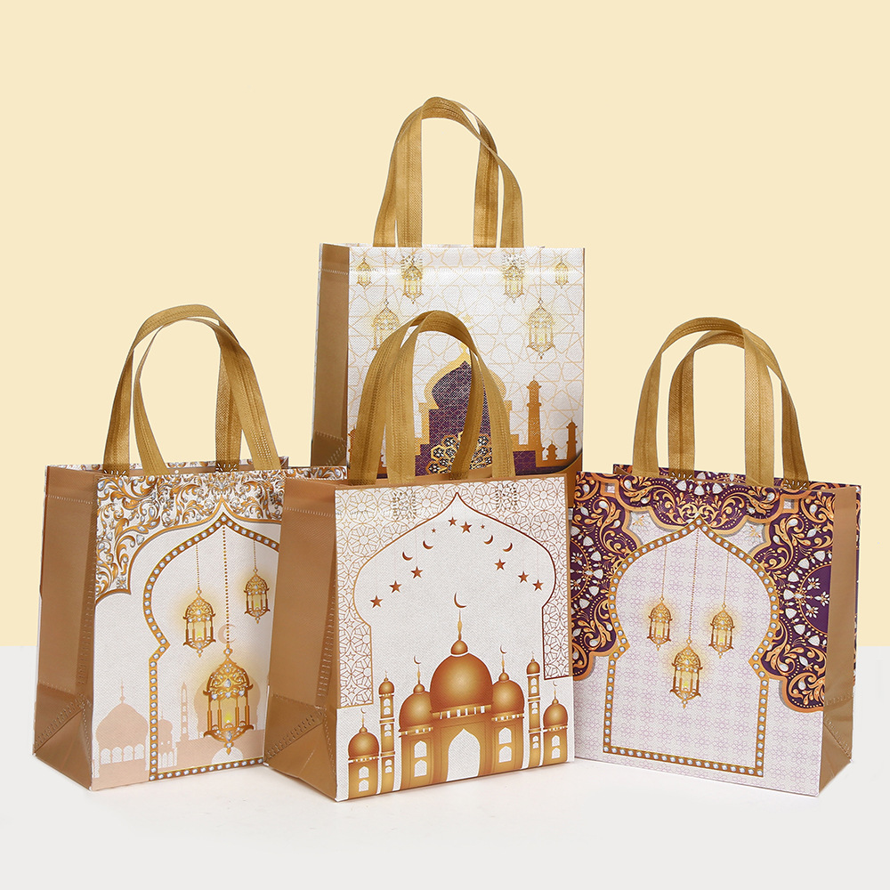 Event Party Shop - 6Pcs Eid Mubarak Theme Non-Woven Gift