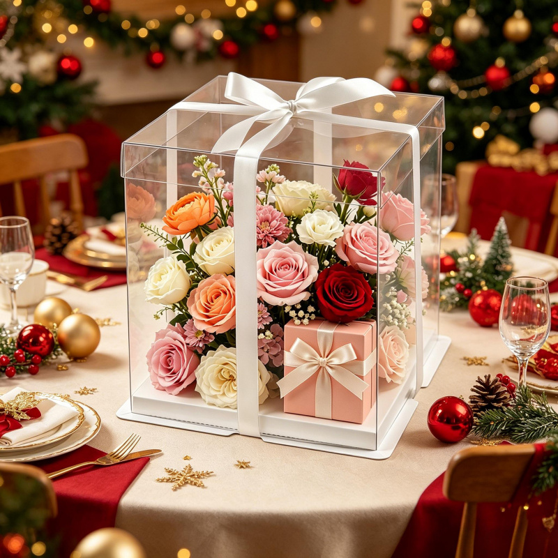 Transparent Cake Boxs Large Gi - Event Party Box review and price