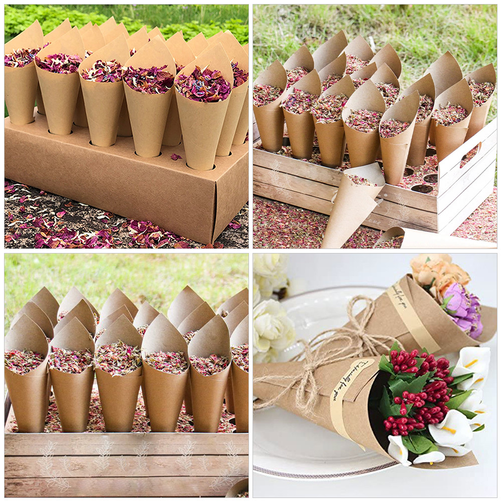 90Pcs Paper Petal Cones Foldab - Papercraft Supply Confetti review and price