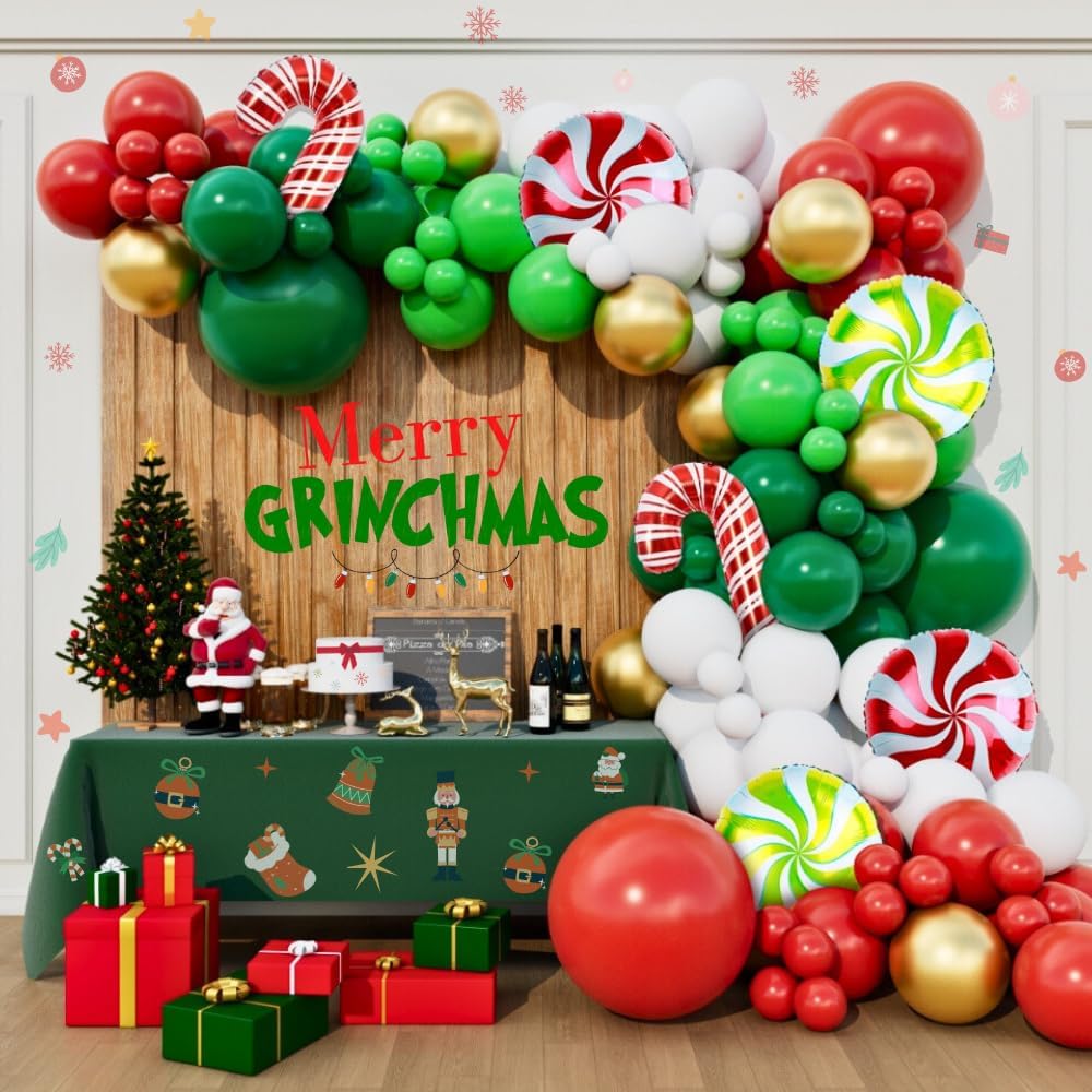 Christmas Balloon Arch Garland - Balloon Arch Kit review and price