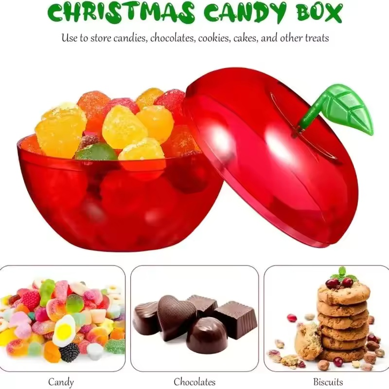 5/10pcs Apple Containers Snow  - Event Party Box review and price
