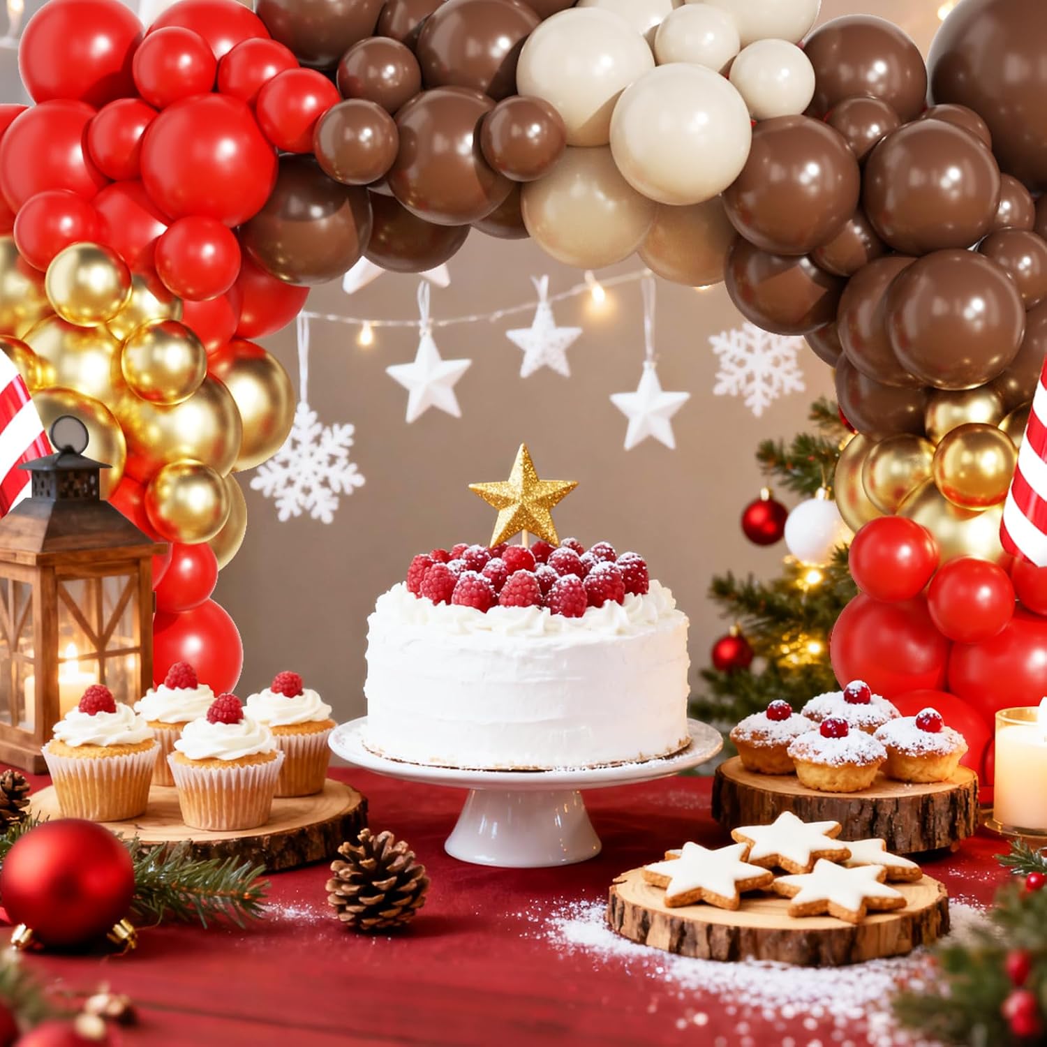 Christmas Reindeer Balloon Arc - Balloon Arch Kit review and price