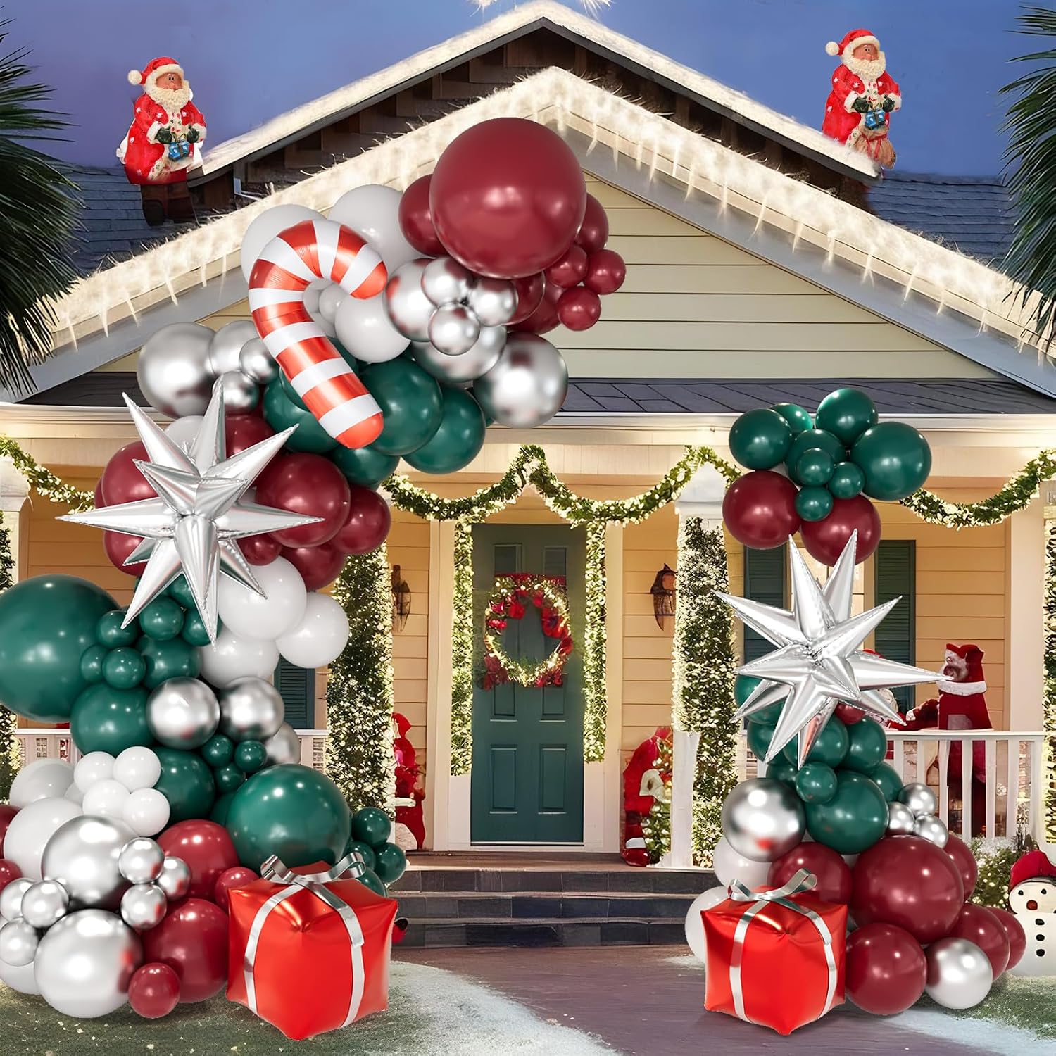 Christmas Balloon Garland Arch - Balloon Arch Kit review and price