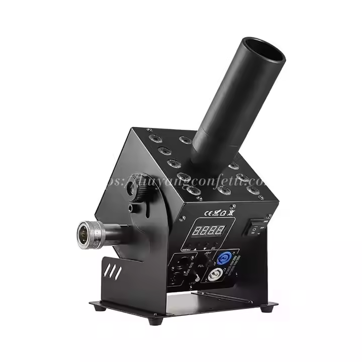 DMX RGB LED CO2 Cannon Jet Mac - Event Party Dj review and price