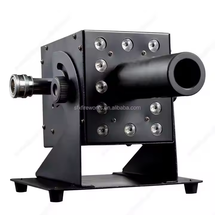 DMX RGB LED CO2 Cannon Jet Mac - Event Party Dj review and price