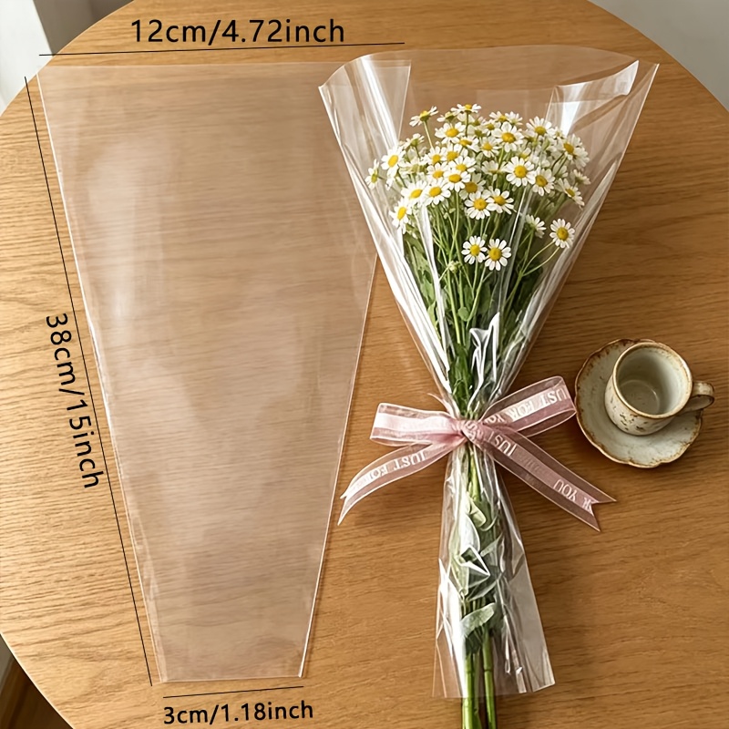 52pcs transparent plastic bouq - Event Party Shop review and price
