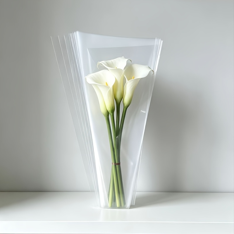 52pcs transparent plastic bouq - Event Party Shop review and price