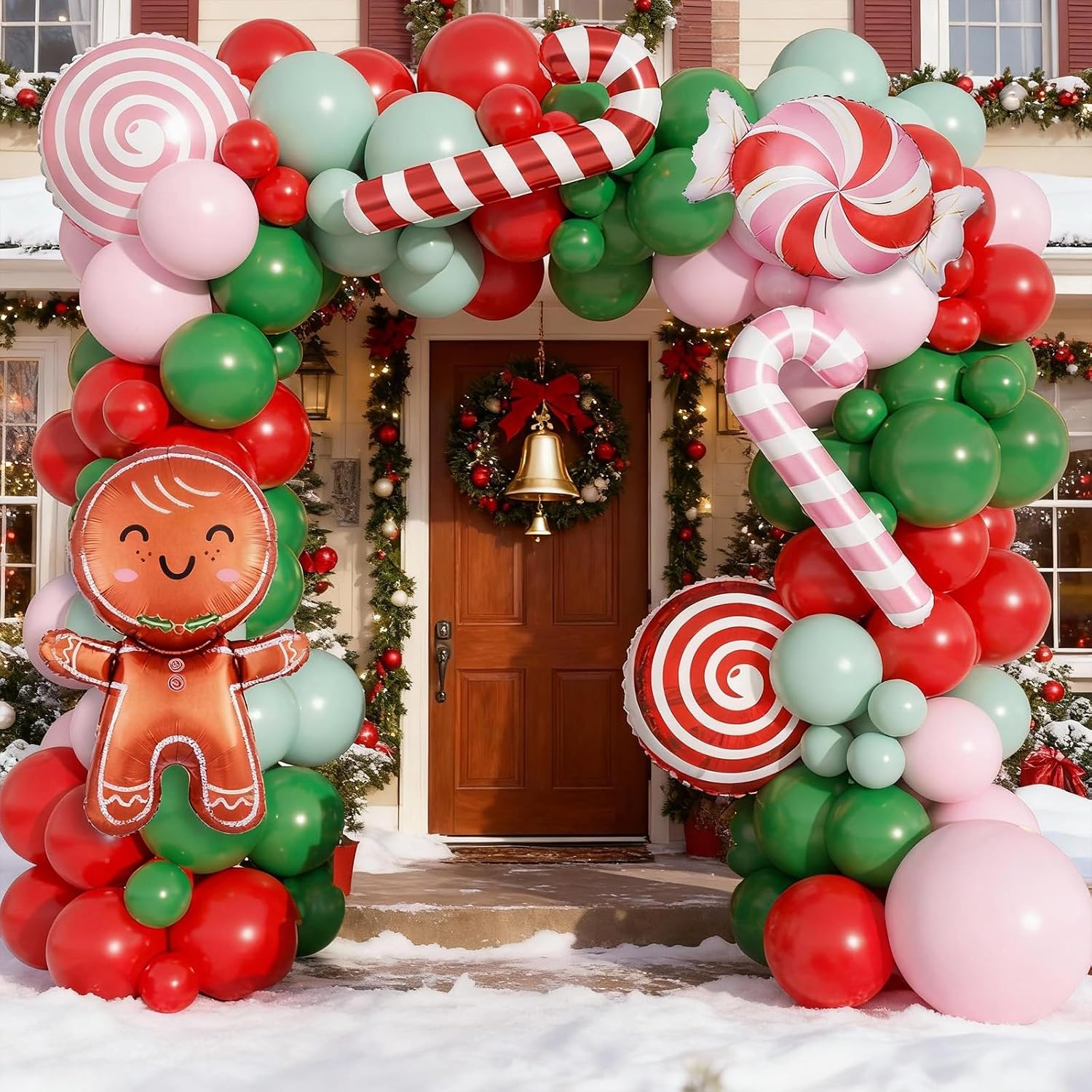 Christmas Balloon Garland Arch - Balloon Arch Kit review and price