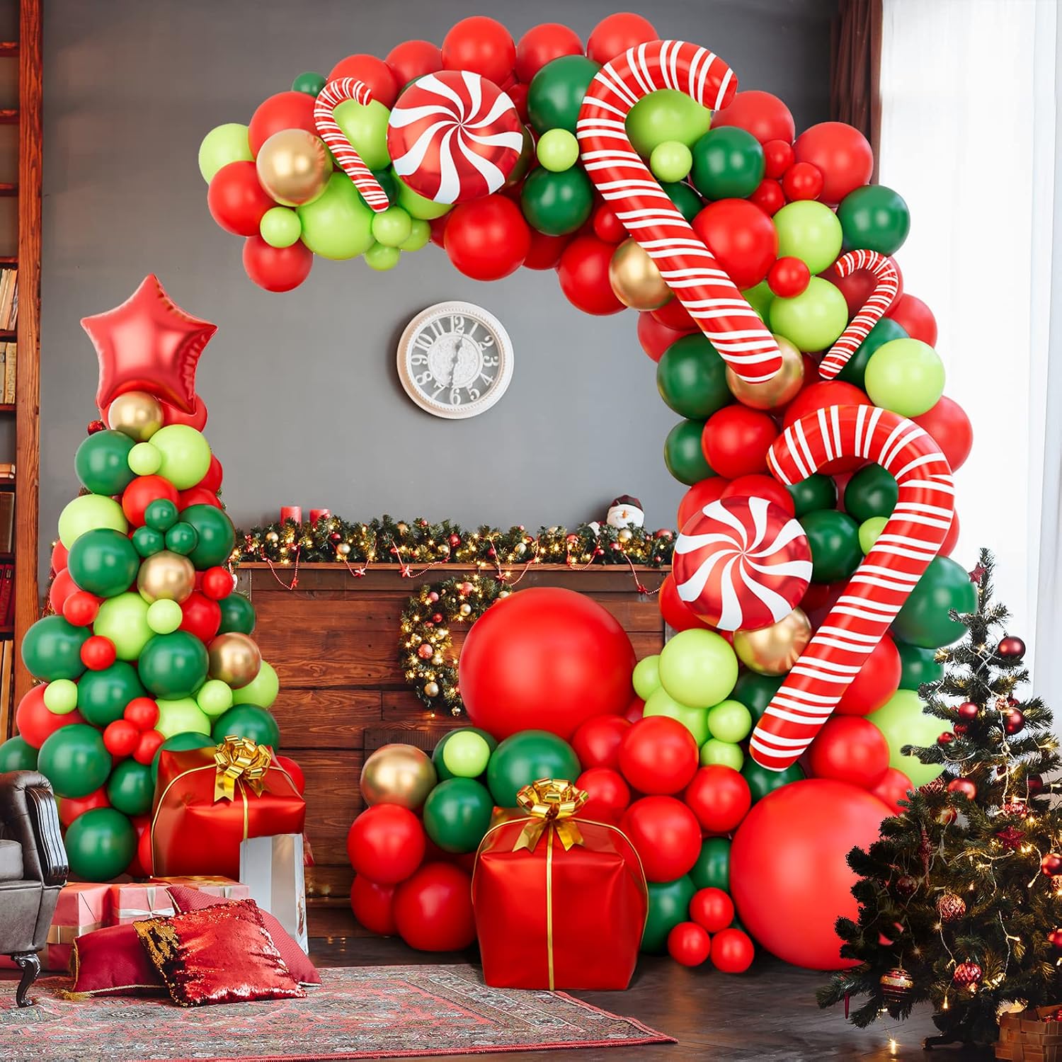 144 Piece Christmas Balloon Ga - Balloon Arch Kit review and price