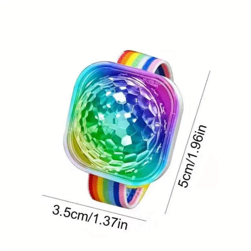 LED Rainbow Wrist Party DJ Lig - Event Party Dj review and price