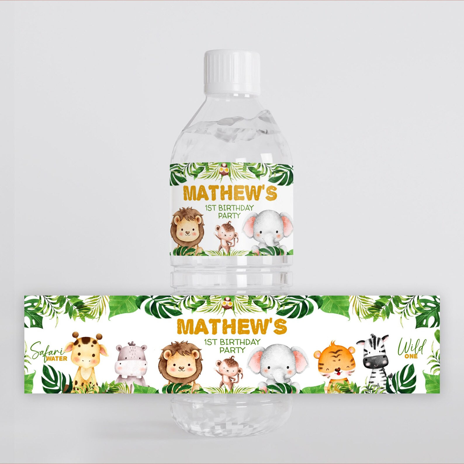 Custom Water Bottle Label, Per - Party Event Supplier review and price