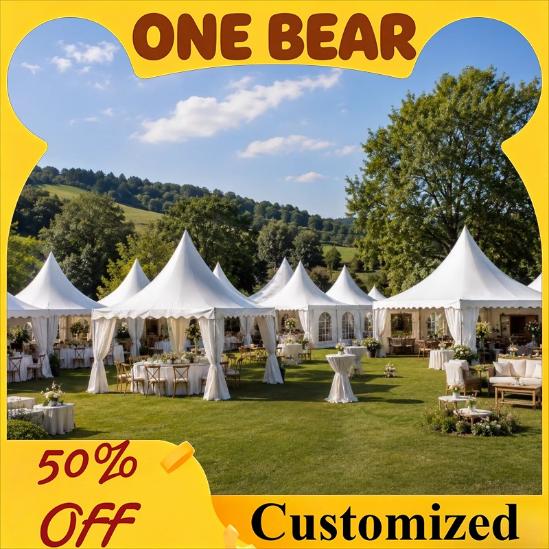 Customizable White Pagoda Tent - Event & Party Supply Photos review and price